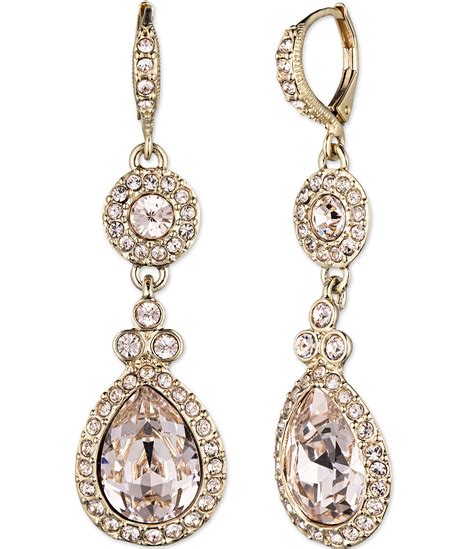 givenchy glass pearl earrings|givenchy earrings women.